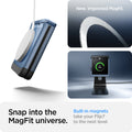 ACS09562 - Galaxy Z Flip 7 Case Tough Armor Pro (MagFit) in sierra blue showing the new and improved magfit. Snap into the MagFit universe. Built-in magnets take your device to the next level.