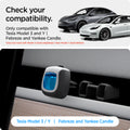 ACP05265 - Tesla Model 3 & Y Airfreshner Adapter in black showing the compatibility