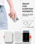 AFA07557 - MagSafe Card Holder Tintap (MagFit) in Frost Clear showing ready for everyday moments.