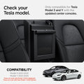 ACP04509 - Tesla Model Y & 3 - Center Console Hidden Storage Box check your tesla model. only compatible for tesla model 3 and Y with the updated center consoles. Compatibility. Model 3 2021-2023, Model Y 2021-2025.