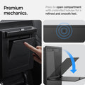 ACP04509 - Tesla Model Y & 3 - Center Console Hidden Storage Box premium mechanics. press to open compartment with controlled release for a refined and smooth feel.