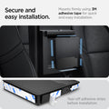 ACP04509 - Tesla Model Y & 3 - Center Console Hidden Storage Box secure and easy installation. Mounts firmly using 3M adhesive tape for quick and easy installation. Tear off adhesive strips before installation.