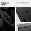 ACP08849 - Tesla Charging Adapter Door Dock TO252 in Black showing the steady on the go, smart side-ribbed design keeps the dock in place for extra grip on the drive