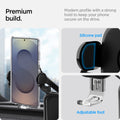 ACP07871 - Tesla Tap Lock Universal Mount ITLST90 in Black premium build. Modern profile with a strong hold to keep your phone secure on the drive. Silicone pad, Adjustable foot.