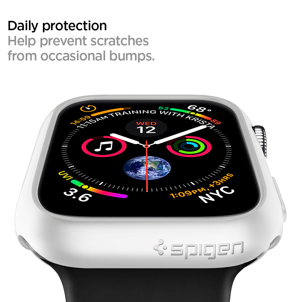 061CS24485 - Apple Watch Series (Apple Watch (40mm)) Case Thin Fit in white help prevent scratches from occasional bumps. Daily protection 
