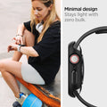062CS24474 - Apple Watch Series (44mm) Case Thin Fit in black stays light with zero bulk. Minimal design.