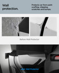 ACP10400 - Garage Wall Protector | WP100 showing how it protects the car from paint scuffing, chipping, scratches and bump