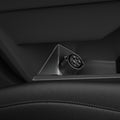 ACP09182 - Tesla cybertruck Charging Adapter Door Dock CO252 in Black  showing the top and partial side