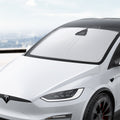 ACP09094 - Tesla Model X TO263 (2022-2025) Cryoshade in black showing top part in the car.