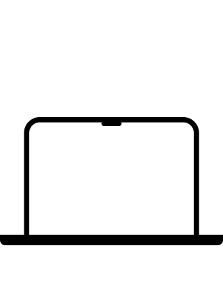 icon of macbook