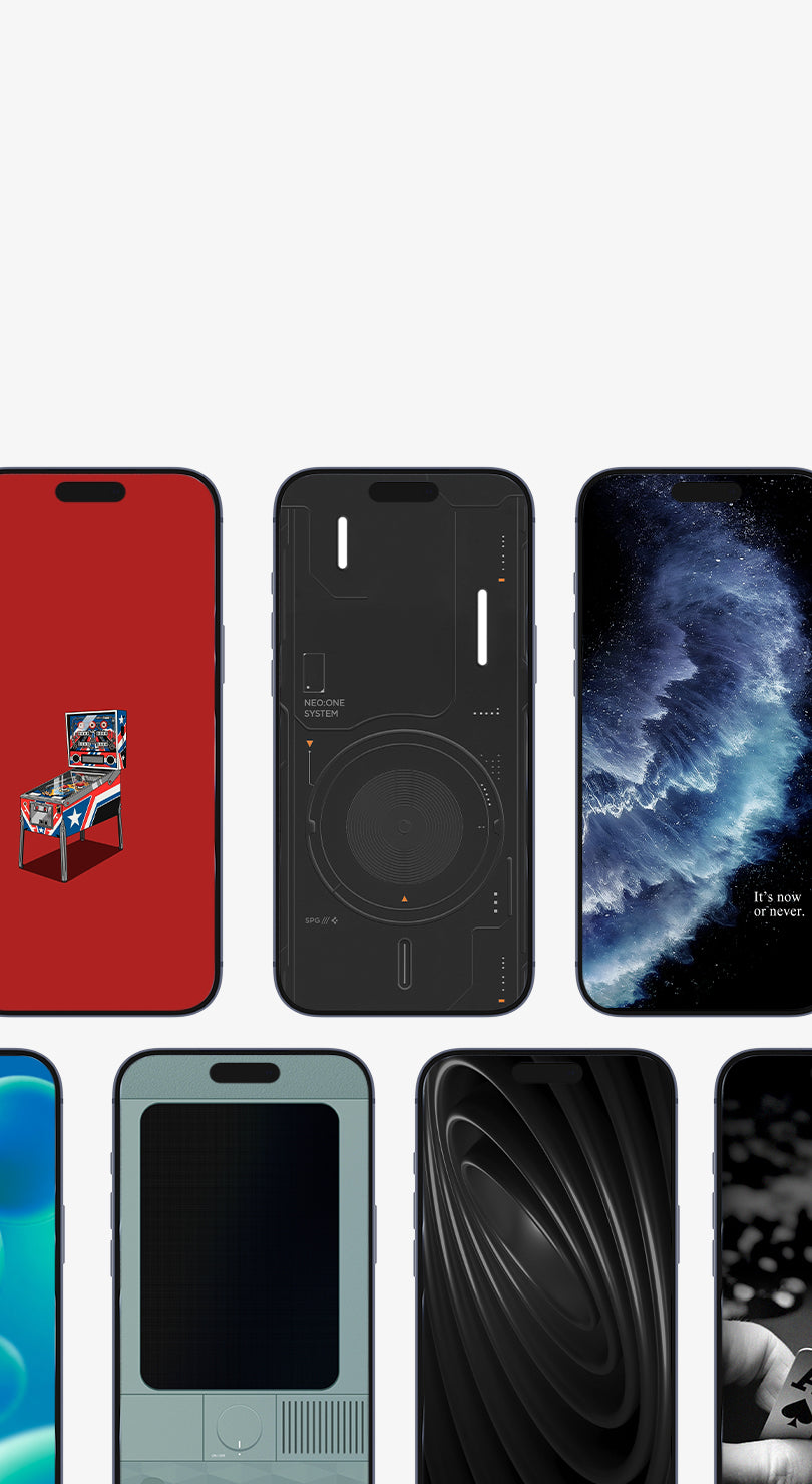 Sync your screen with your case. Download for free. 