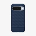 ACS09710 - Pixel 10 Pixel 10 Pro in midnight blue showing the back
