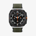 AMP10147 - Galaxy Watch Ultra WBF0 in green showing the front