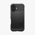 ACS09653 - iPhone 17 Slim Armor (MagFit) in Black showing the back