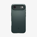 ACS09917 - iPhone 17 Air Thin Fit (MagFit) in Abyss Green showing the back