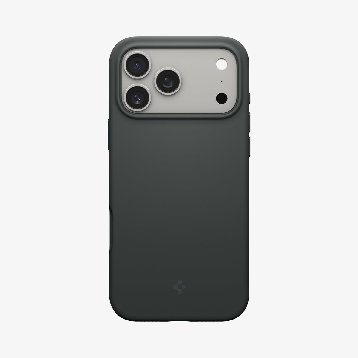 ACS09903 - iPhone 17 Pro Max Silicone Fit (MagFit) Case in green showing the back