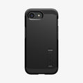 ACS09137 - iPhone 17e Case Tough Armor AI (MagFit) in Black showing the back