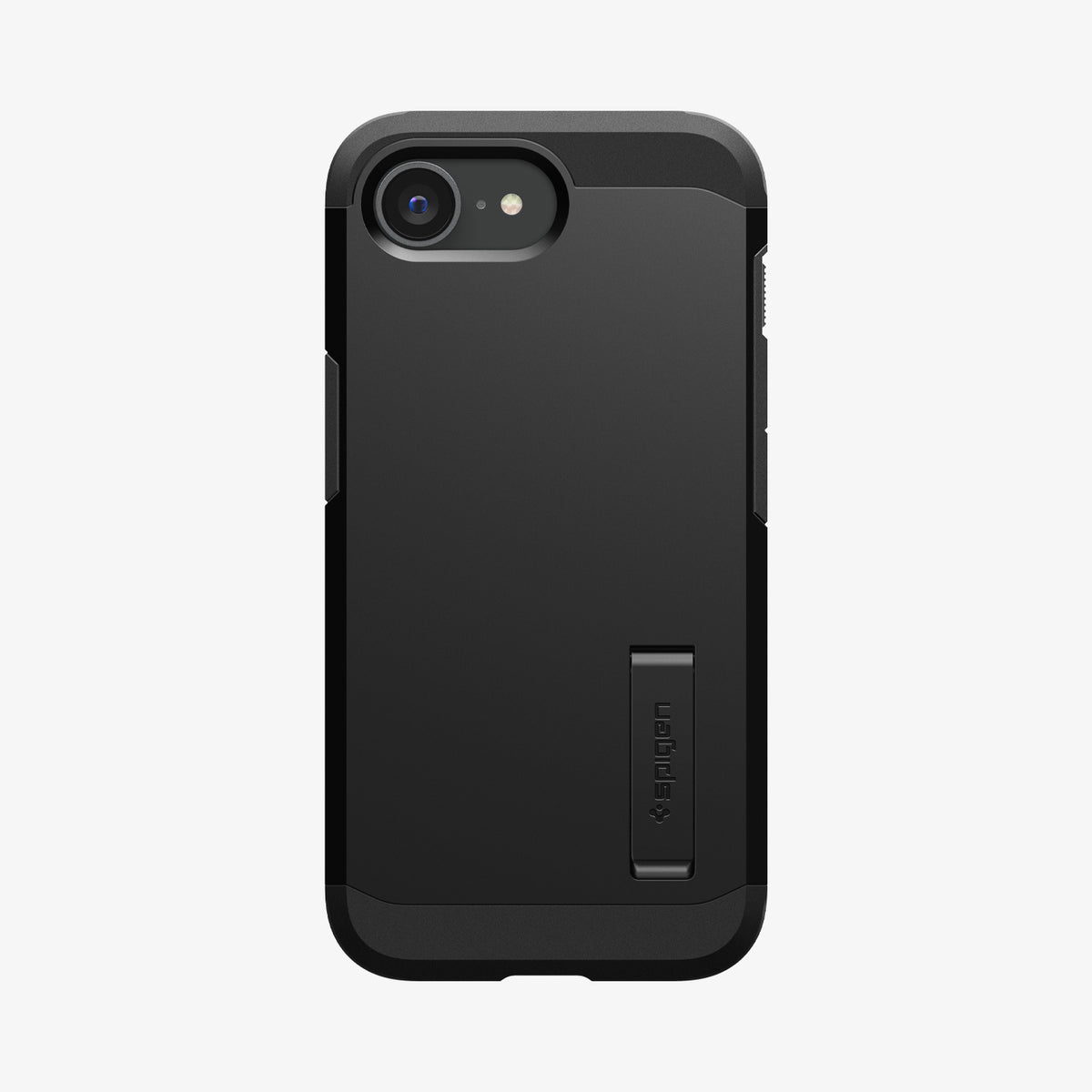 ACS09137 - iPhone 17e Case Tough Armor AI (MagFit) in Black showing the back