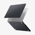 ACS11269 - MacBook Air 13-inch Nano Pop Black Sesame showing a protective laptop case with separate top and bottom covers and precise cutouts