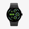 AMP09486 - Pixel Watch 4 (41mm) Nano Pop in Black Sesame showing the front
