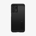 ACS04319 - Galaxy A33 5G Case Tough Armor in Black showing the back