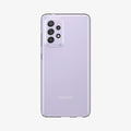ACS02325 - Galaxy A72 Case Liquid Crystal in Crystal Clear showing the back