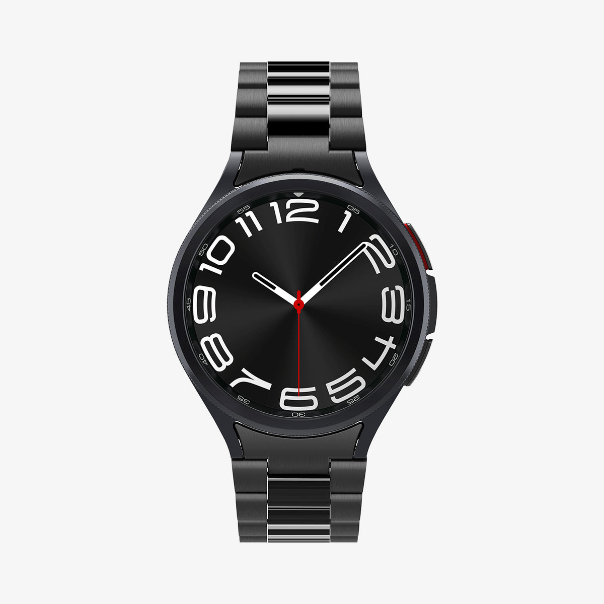 AMP06490 - Watch 6 Classic (47mm) Modern Fit 316L Band in Black showing the front