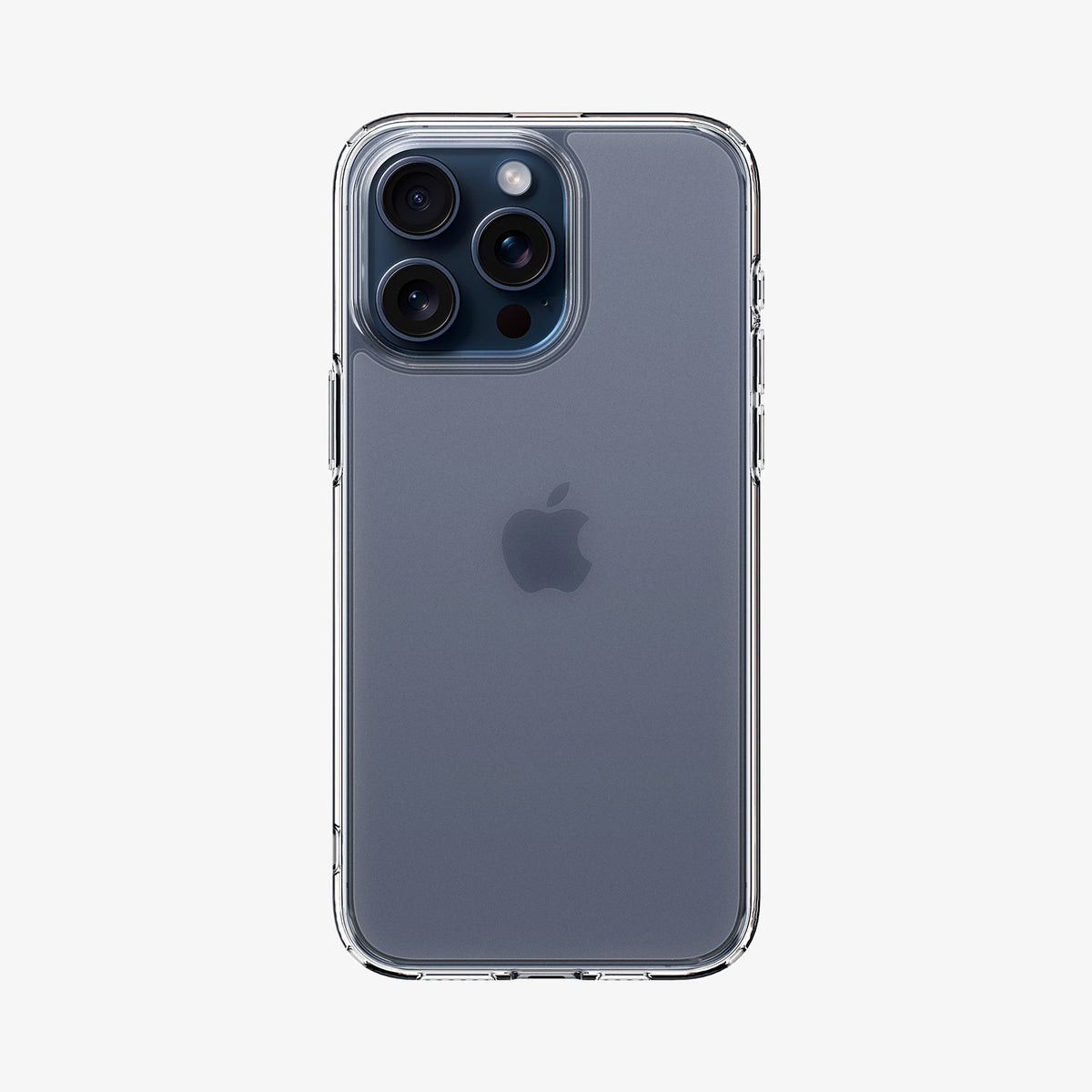 ACS06708 - iPhone 15 Pro Case Ultra Hybrid in frost clear showing the back