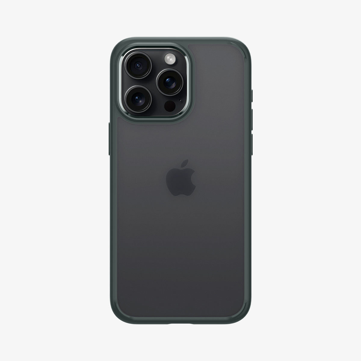 ACS06569 - iPhone 15 Pro Max Case Ultra Hybrid in frost green showing the back