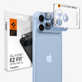 AGL12041 - iPhone 18 Pro Max Optik Pro XL EZ Fit Lens Protector in Glacier showing a camera lens protector with an alignment tray and retail packaging.