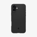 ACS08219 - iPhone 16 Sand Blast in Matte Black showing the back
