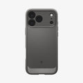 ACS09887 - iPhone 17 Pro Max Rugged Armor (MagFit) in Gray showing the back