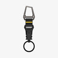 AHP06846 - Carabiner (Magnetic Keychain) in Black showing the front