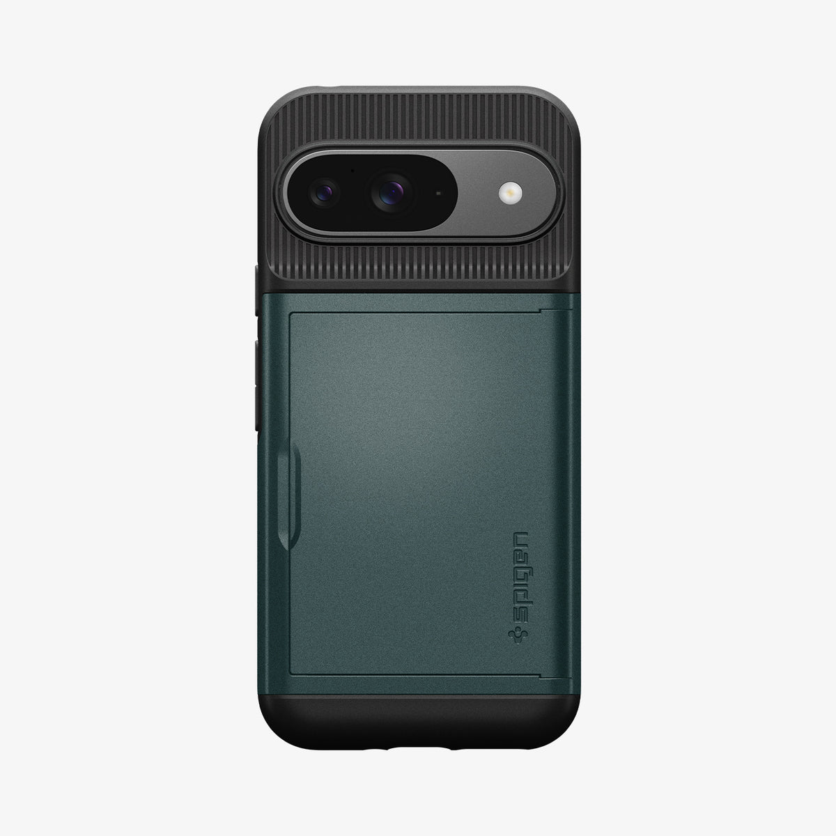 ACS07696 - Pixel 9 Pro Case Slim Armor CS in Abyss Green showing the back