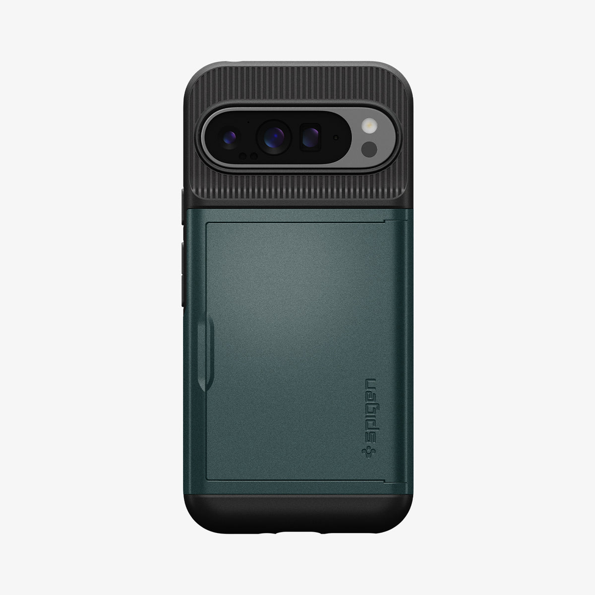 ACS07730 - Pixel 9 Pro XL Case Slim Armor CS in Abyss Green showing the back