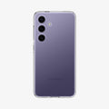 ACS07343 - Galaxy S24 Case Liquid Crystal in Crystal Clear showing the back