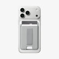 AFA10803 - MagSafe SleekBand Card Holder | 3 Cards (MagFit) in Urban Gray showing front with card in the product