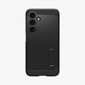 ACS07355 - Galaxy S24 Case Tough Armor in Black showing the back