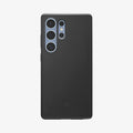 ACS08946 - Galaxy S25 Ultra Case Thin Fit (MagFit + Qi2 Ready) in Black showing the  back