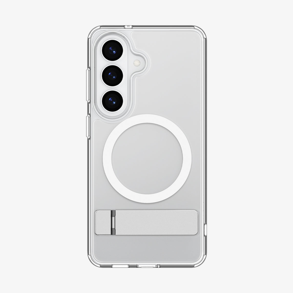 ACS11061 - Galaxy S26 Case - Ultra Hybrid S (Mag Fit) Clear White showing the back