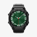ACS08427 - Galaxy Watch Ultra (47mm) Rugged Armor Pro in Matte Black showing the front and sides