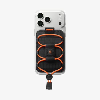 AFA10552 - Tiefit Card Holder (MagFit) in Black showing back