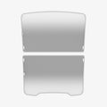 ACP09568 - Model Y (2025) CryoShade Sunroof in Gray showing the front
