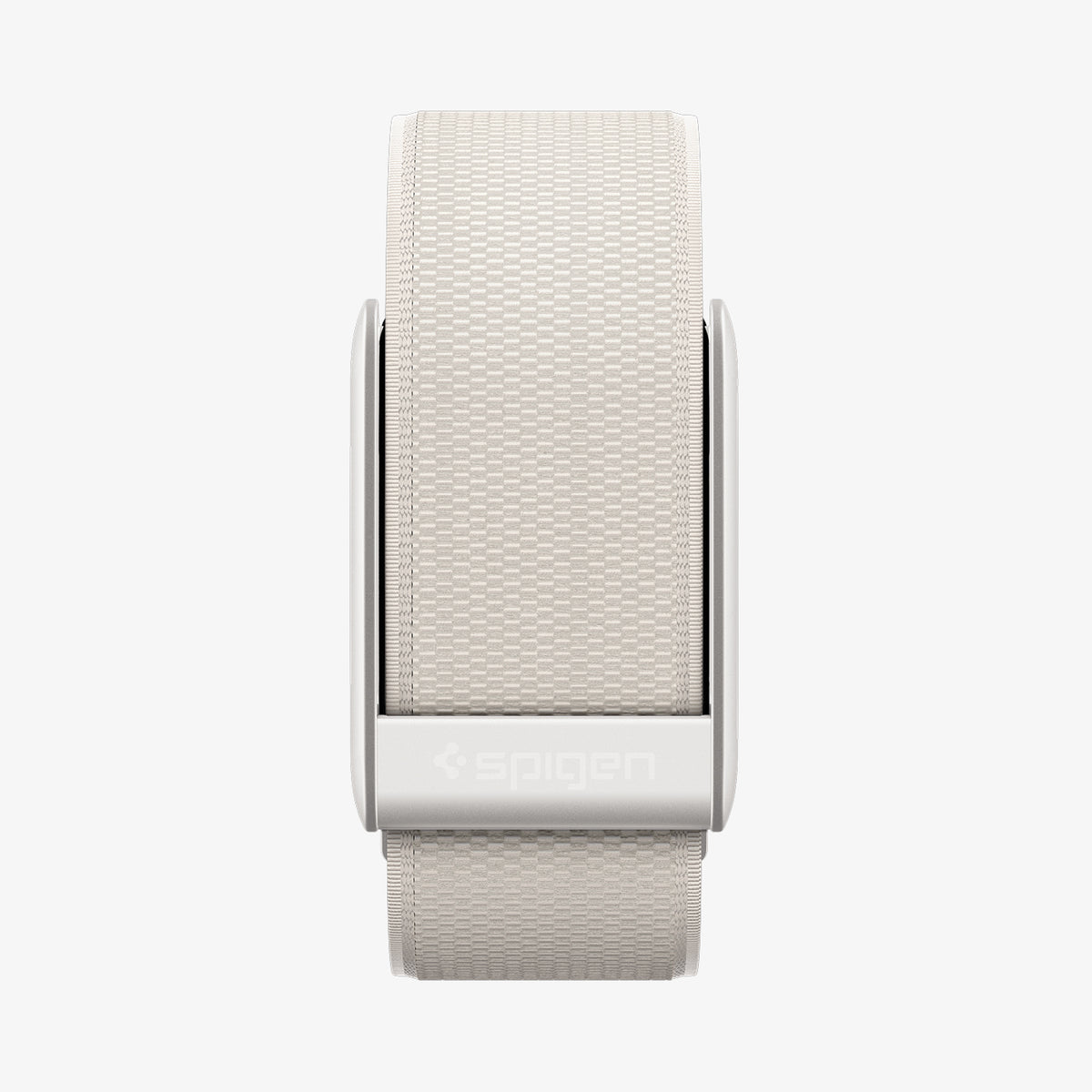 AMP10188 - WHOOP 5.0 fabric band starlight featuring Spigen metal clasp and durable woven nylon design