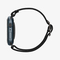 AMP02290 - Apple Watch Series (Apple Watch (41mm)/Apple Watch (38mm)) Watch Band Lite Fit in black showing the side