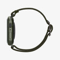 AMP02292 - Apple Watch Series (Apple Watch (41mm)/Apple Watch (38mm)) Watch Band Lite Fit in khaki showing the side