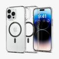 ACS04970 - iPhone 14 Pro Case Ultra Hybrid (MagFit) in graphite showing the back, inside and front