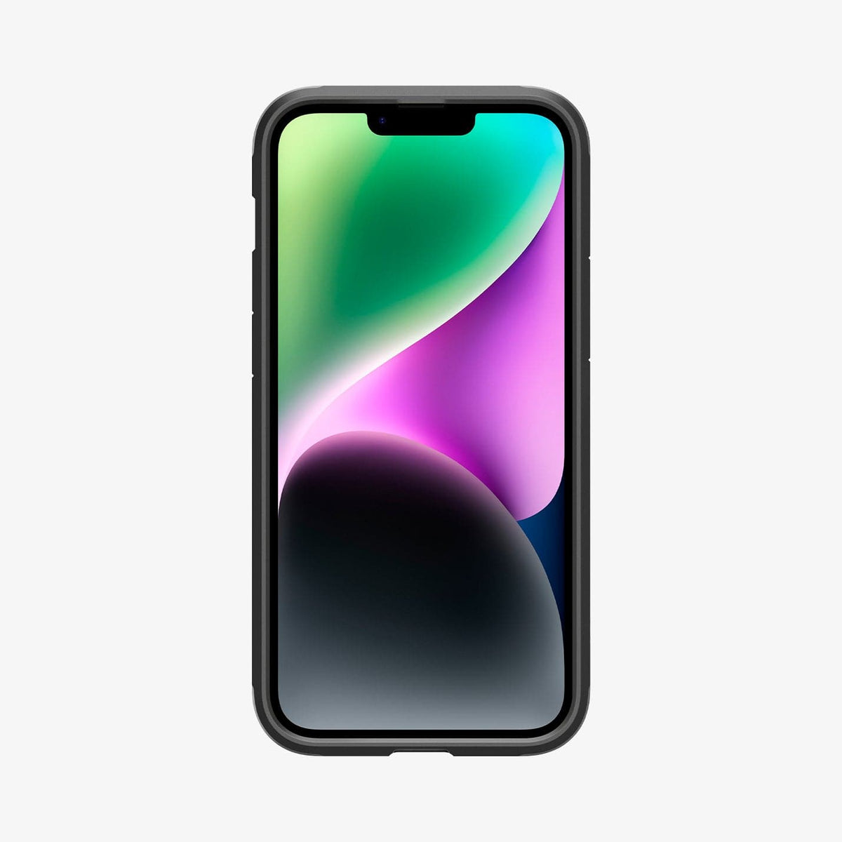 ACS04917 - iPhone 14 Plus Case Tough Armor (MagFit) in navy blue showing the front