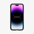 ACS05579 - iPhone 14 Pro Case Tough Armor (MagFit) in deep purple showing the front