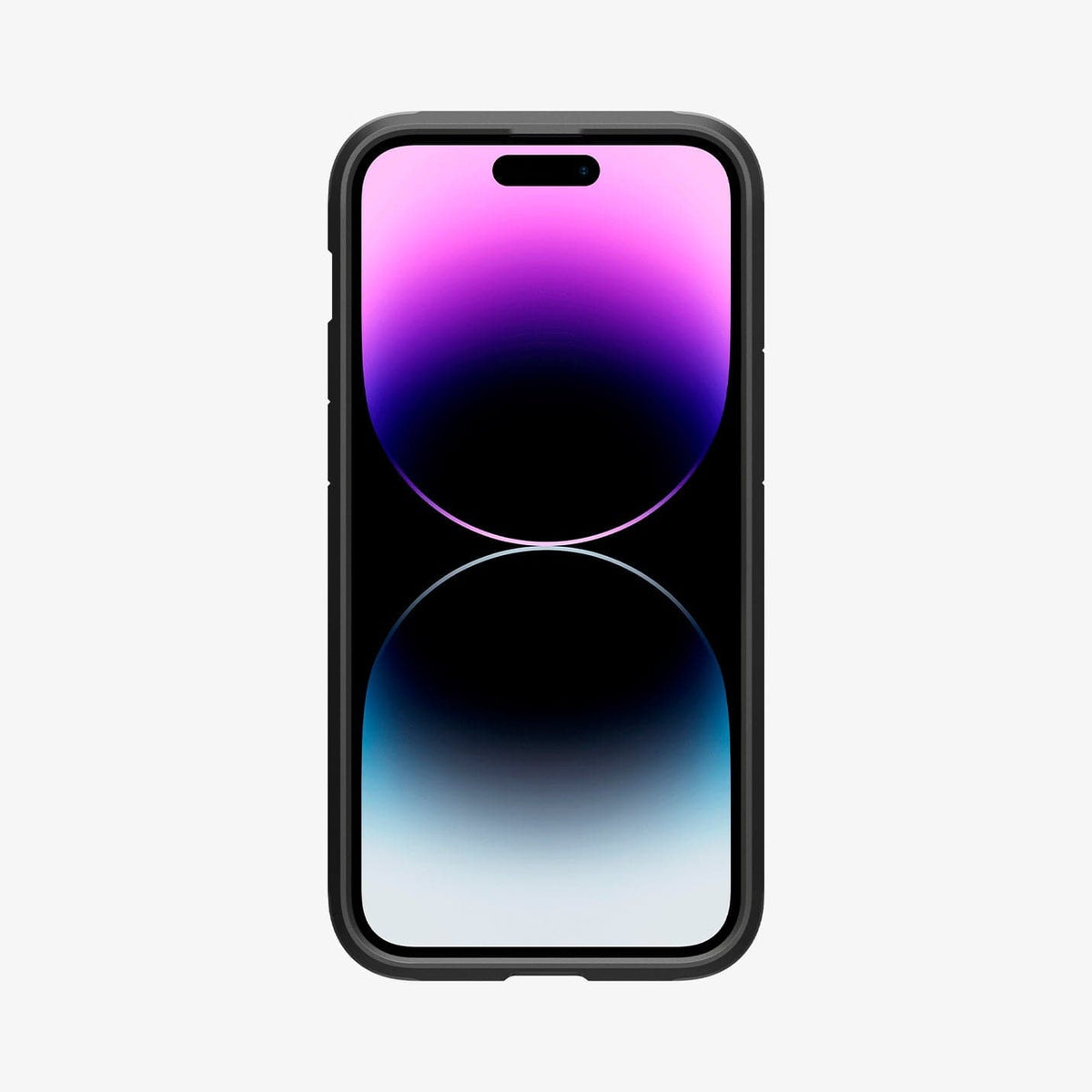 ACS05579 - iPhone 14 Pro Case Tough Armor (MagFit) in deep purple showing the front